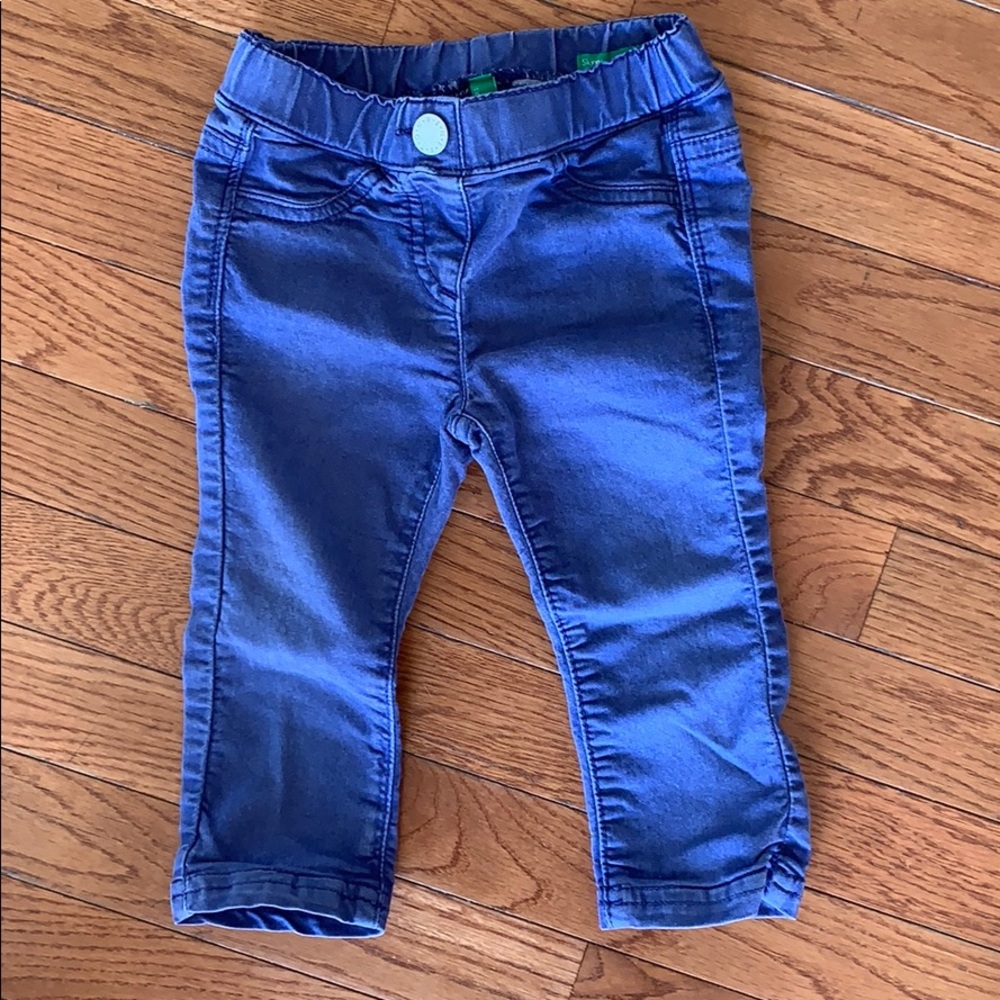Girls skinny stretch leggings 1y